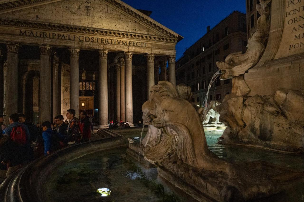 Pantheon Balcony Morgana Suite Rome Exterior photo